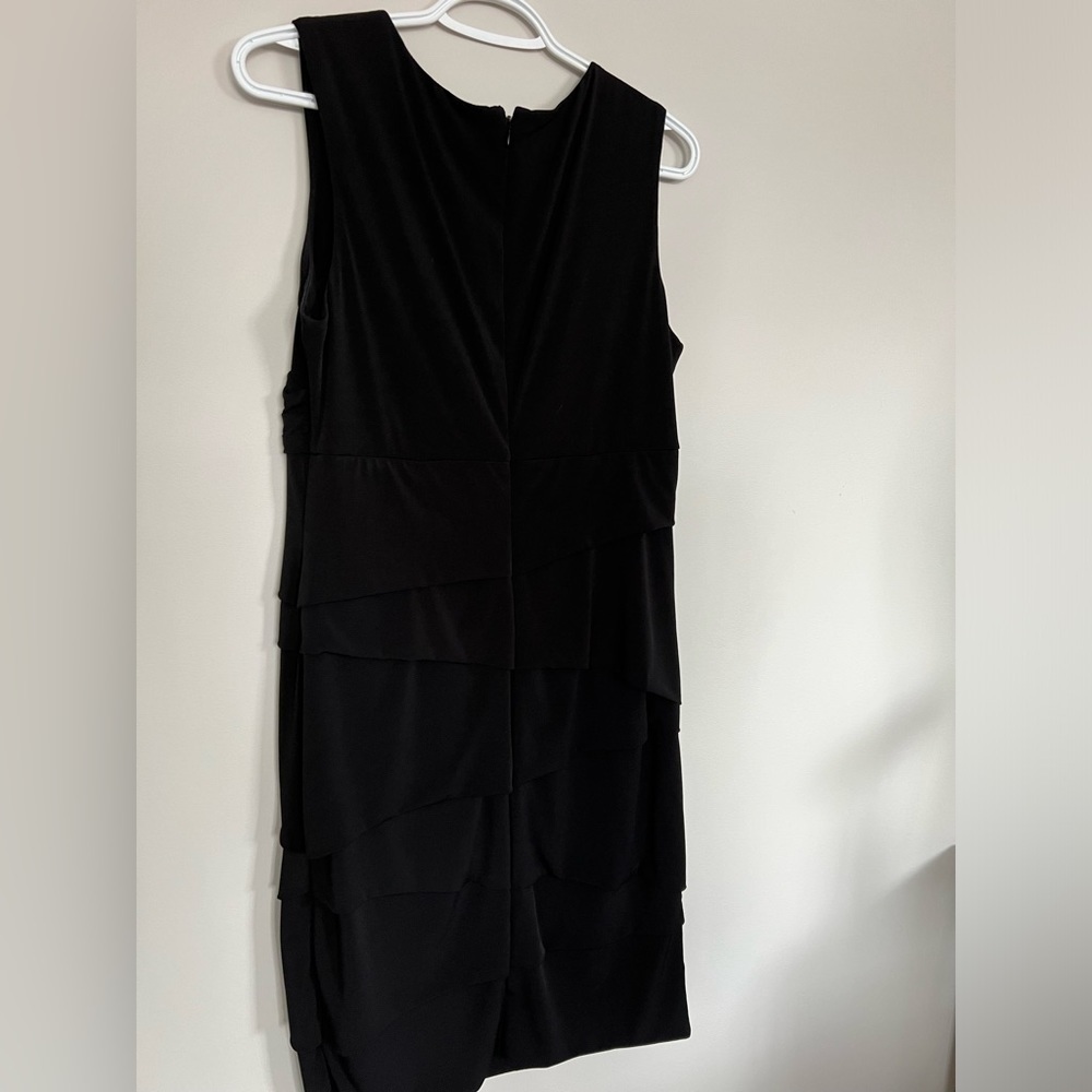 Le Chateau Rumba Ruffled Midi Dress - Picture 8 of 8